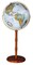 The Edinburgh II 16" Diameter Floor Standing Blue Ocean World Globe